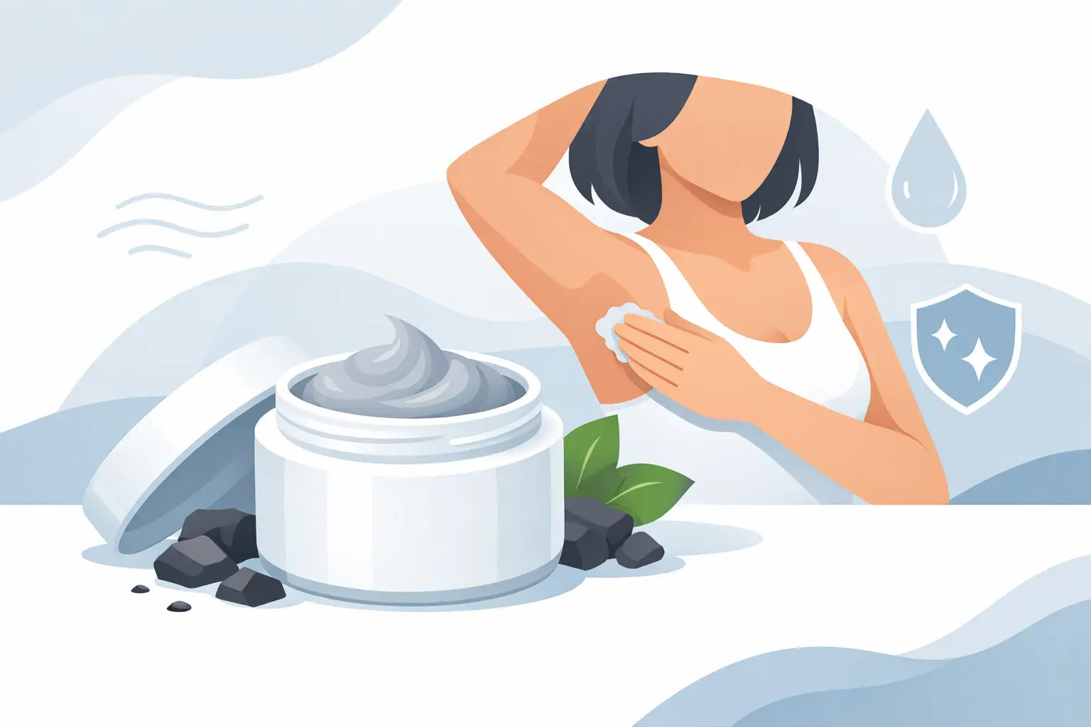 How to Use Charcoal Cream Deodorant Daily