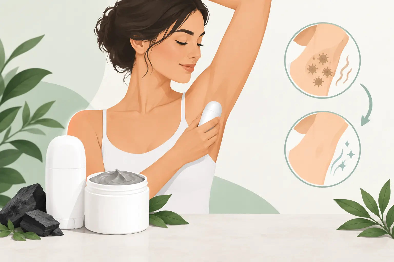 How Does Natural Deodorant Work on Body Odor?