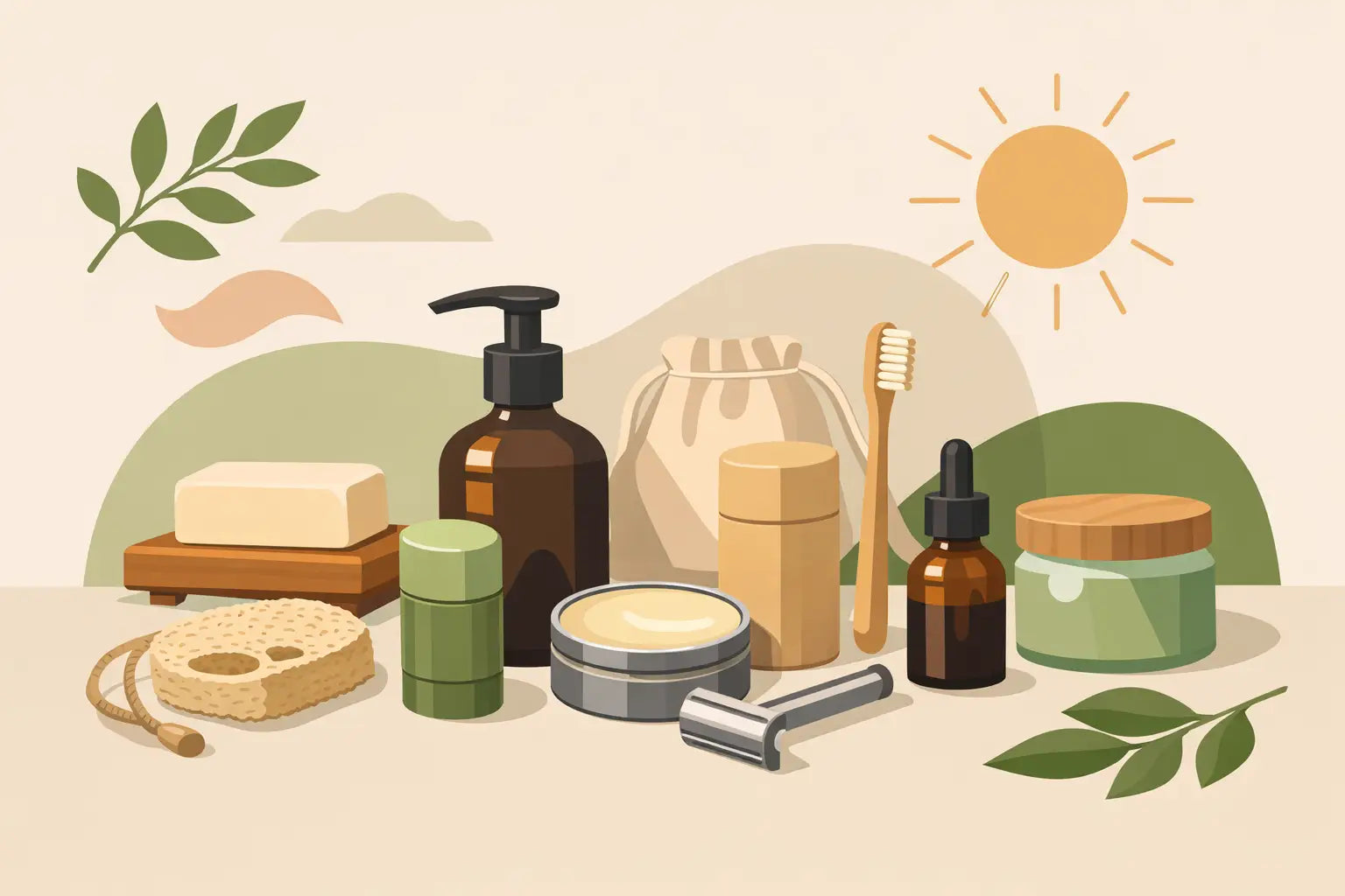 A Guide to Low Waste Body Care That Lasts