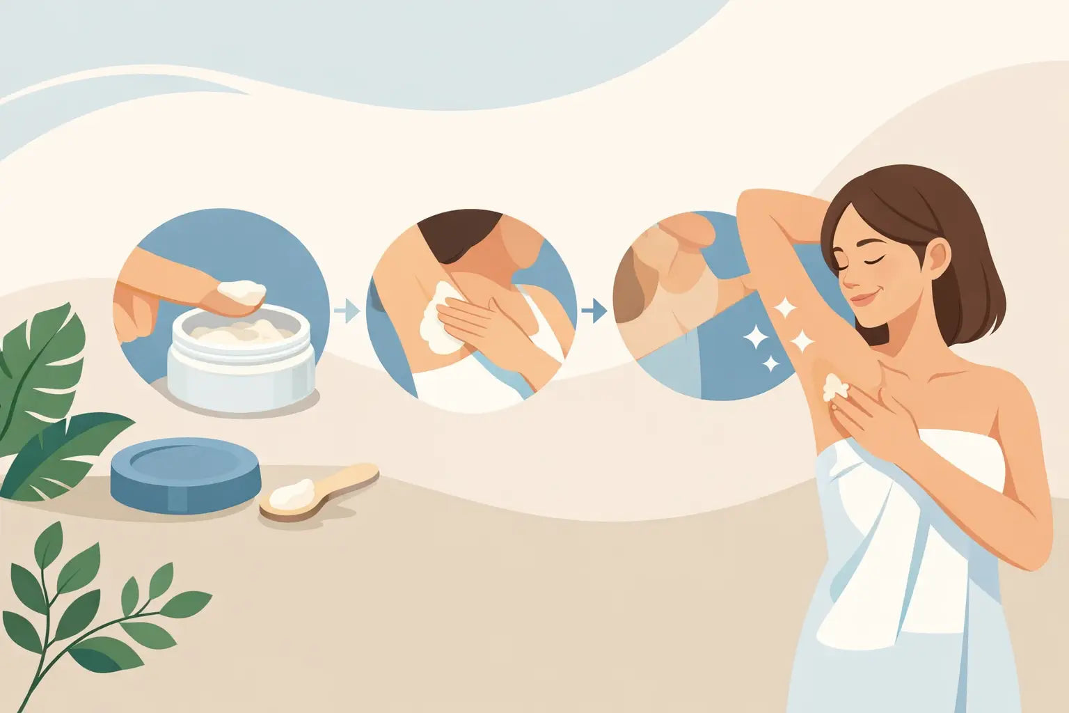 How to Apply Cream Deodorant the Right Way