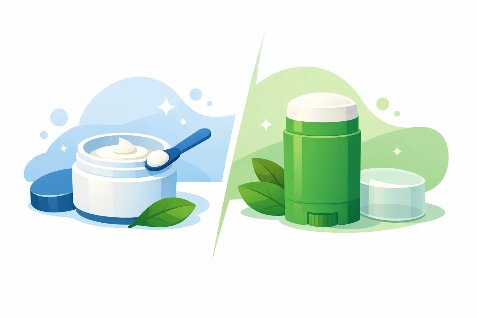 Cream Deodorant vs Stick Deodorant