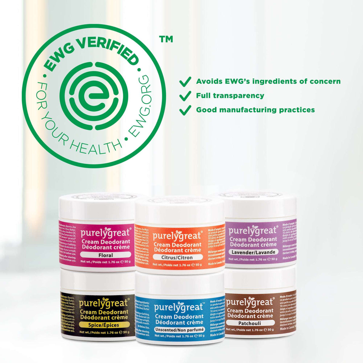 Floral Cream Deodorant