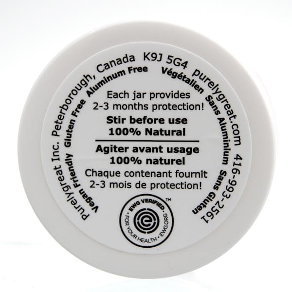 Citrus Cream Deodorant for Women - Purelygreat Natural Deodorant